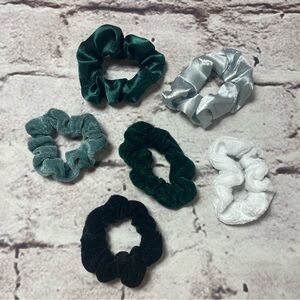 💰5/$20 NWOT Hair Scrunchies Eagles Bundle Lot of 6 Hair (or Wrist!) Accessories!